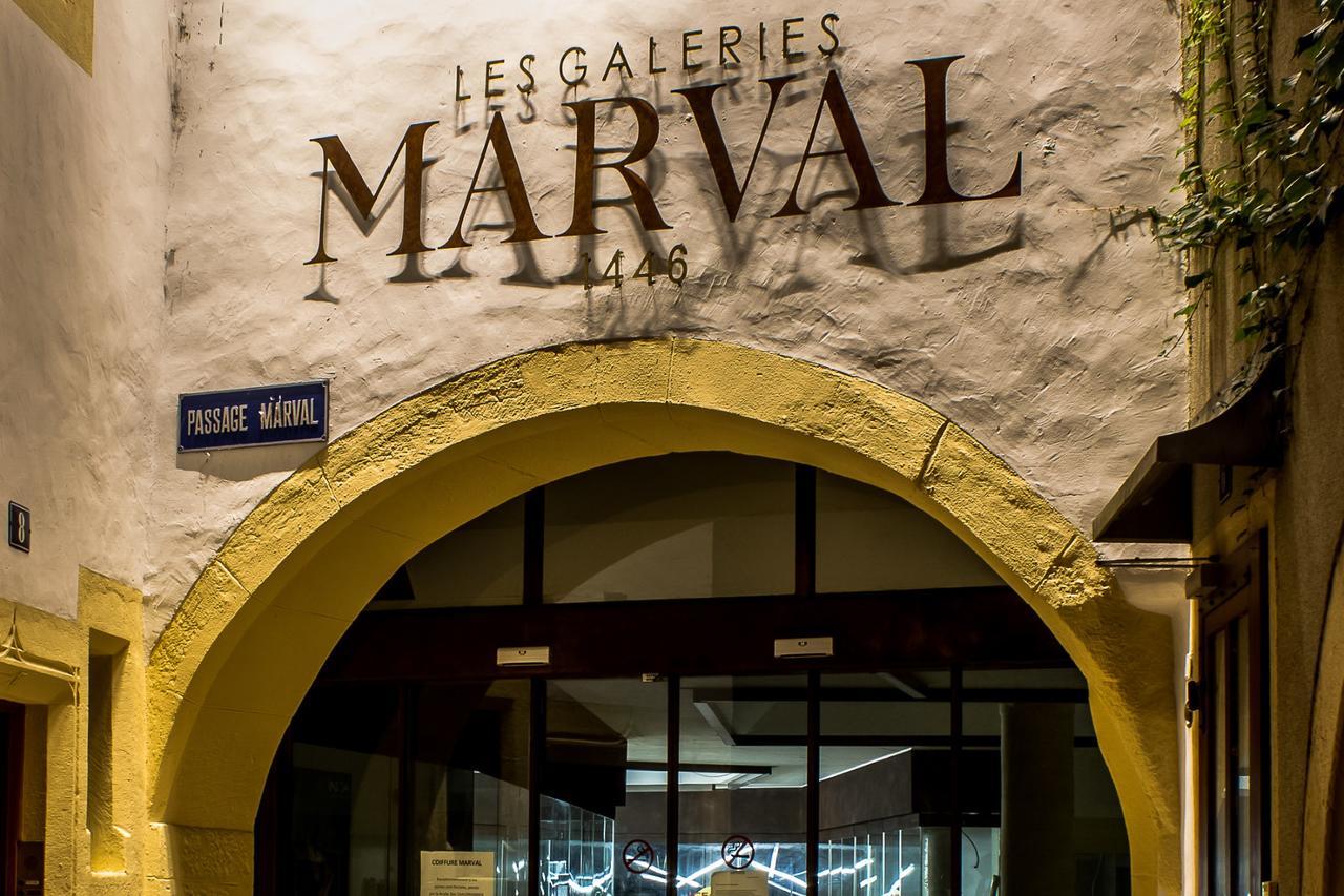 Aparthotel Les Galeries Marval à Neuchâtel Extérieur photo