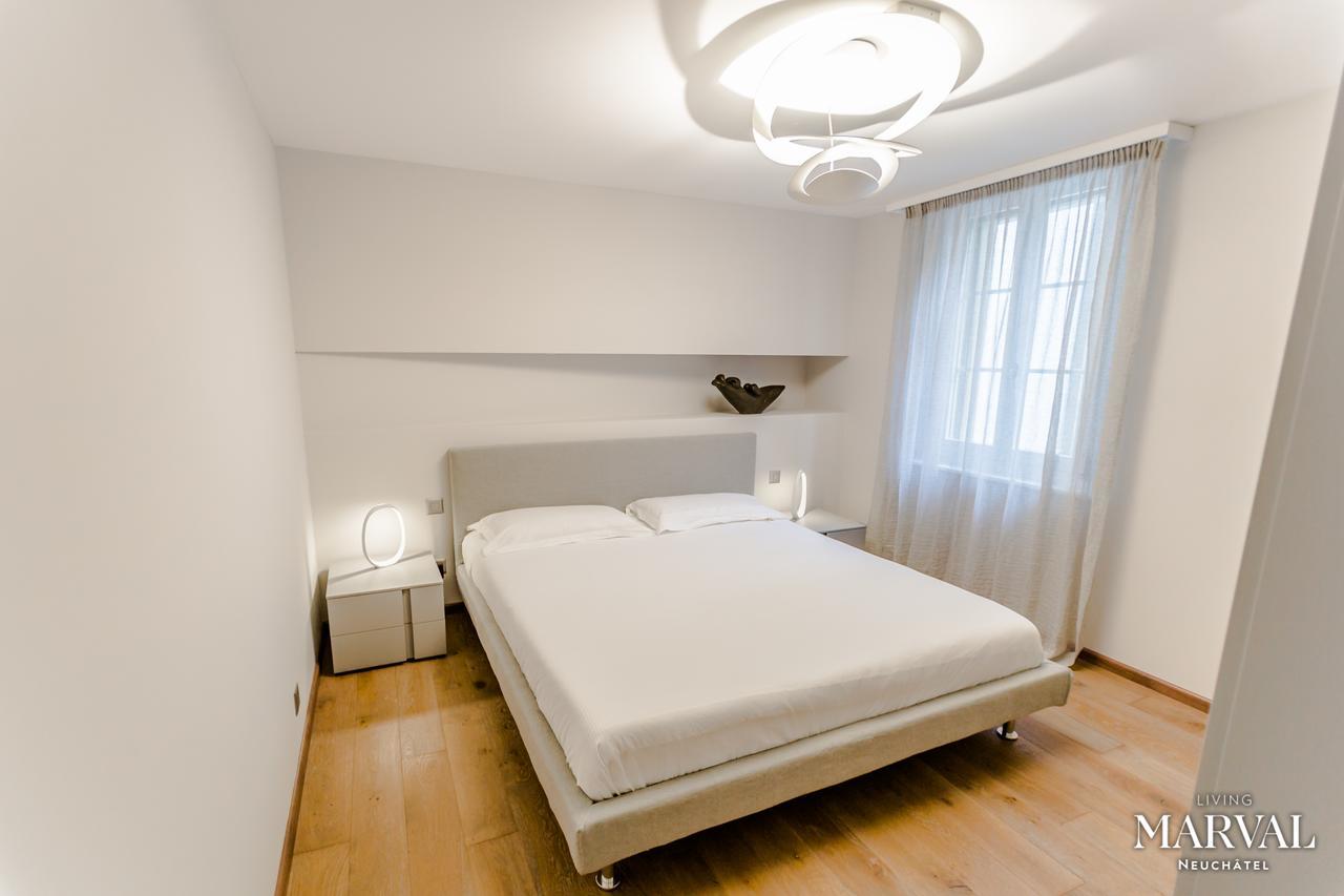 Aparthotel Les Galeries Marval à Neuchâtel Extérieur photo
