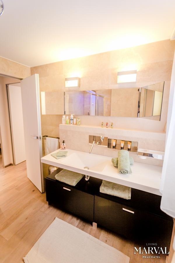 Aparthotel Les Galeries Marval à Neuchâtel Extérieur photo
